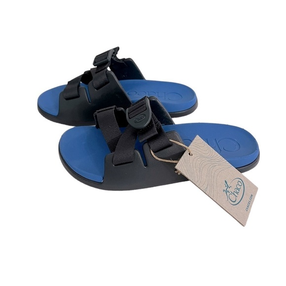 Chaco Chillos Kids Sandal Size 5 Blue NWT - Picture 1 of 10